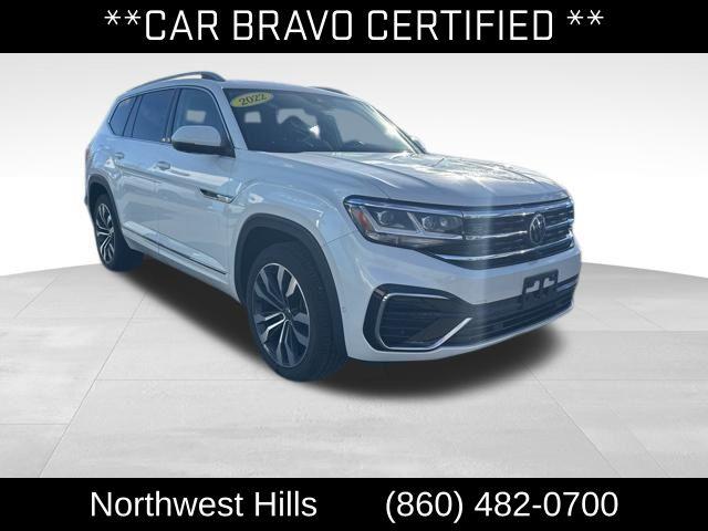 Used Volkswagen Atlas 3.6L V6 SEL Premium R-Line 2022 | Sullivan Automotive Group. Avon, Connecticut