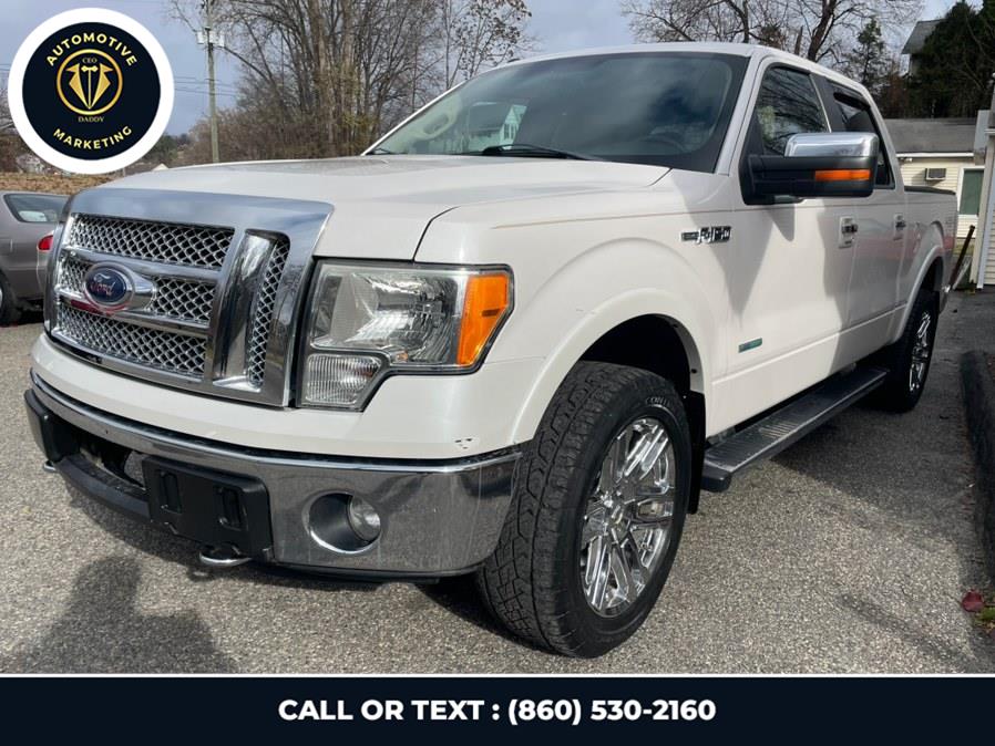 2012 Ford F-150 4WD SuperCrew 145" Lariat, available for sale in Online only, Connecticut | CEO DADDY AUTO. Online only, Connecticut