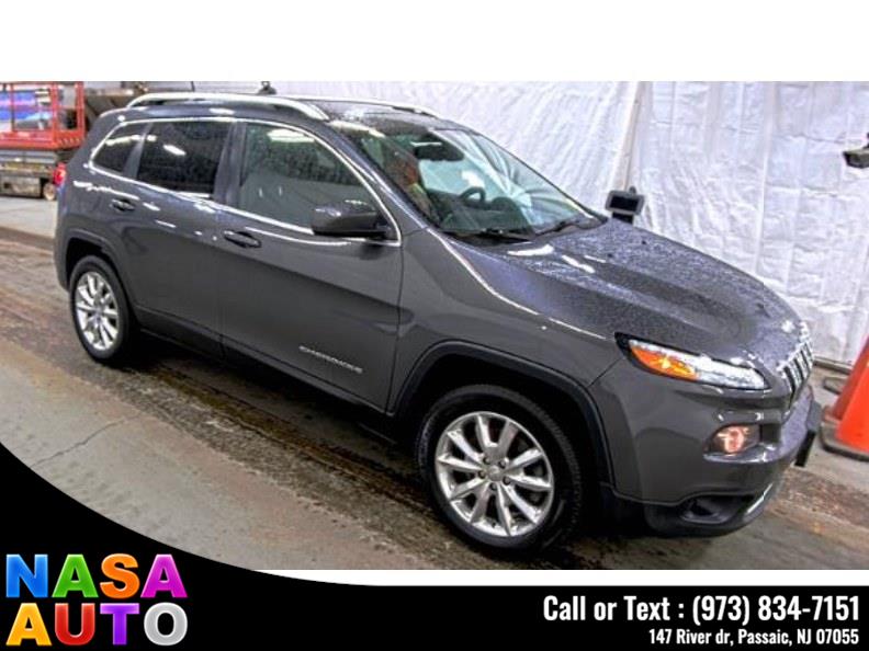 2016 Jeep Cherokee 4WD 4dr Limited, available for sale in Passaic, New Jersey | Nasa Auto. Passaic, New Jersey