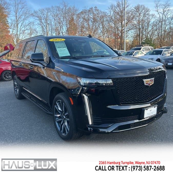 2021 Cadillac Escalade ESV 4WD 4dr Sport, available for sale in Wayne, New Jersey | Haus of Lux. Wayne, New Jersey