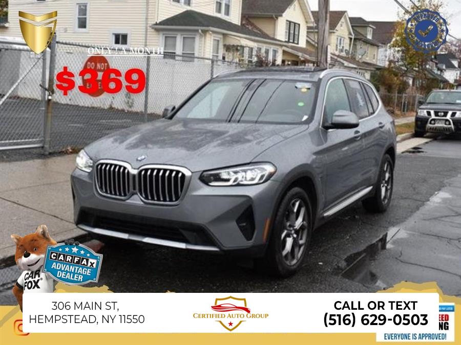 2024 BMW X3 xDrive30i, available for sale in Hempstead, New York | Certified Auto Group. Hempstead, New York