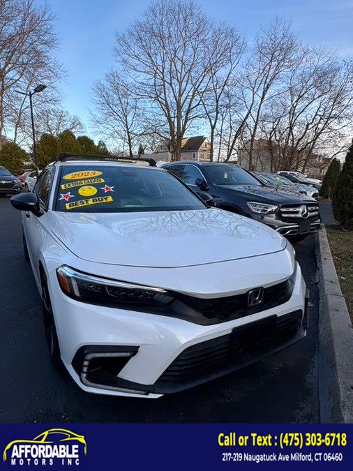 2023 Honda Civic Hatchback Sport Manual, available for sale in Milford, Connecticut | Affordable Motors 3 LLC. Milford, Connecticut