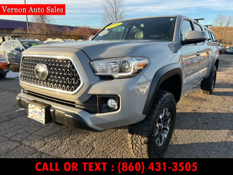 2018 Toyota Tacoma TRD Sport Double Cab 6'' Bed V6 4x4 AT (Natl), available for sale in Manchester, Connecticut | Vernon Auto Sale & Service. Manchester, Connecticut