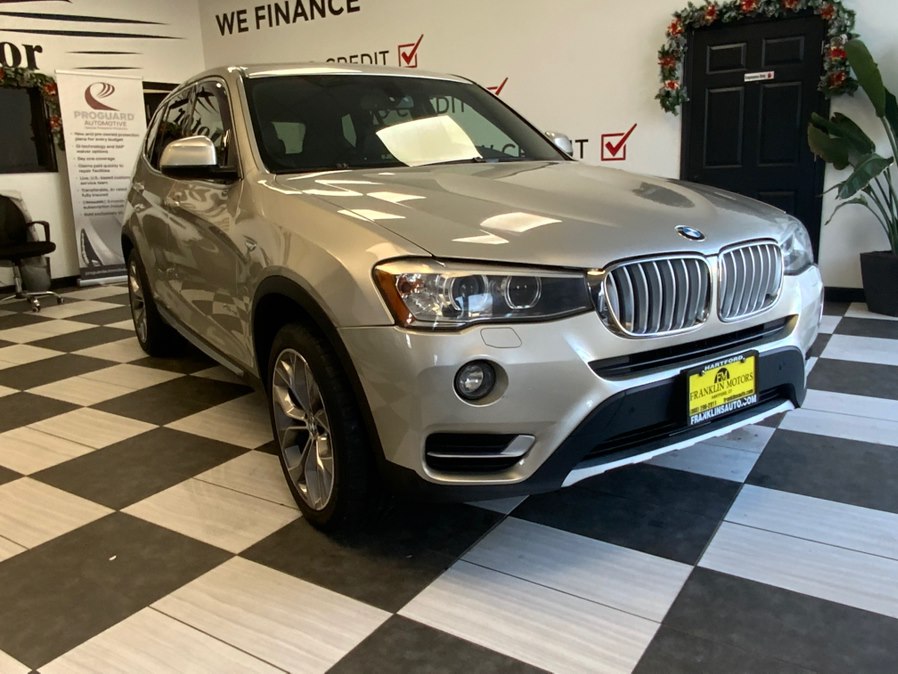 2015 BMW X3 AWD 4dr xDrive28i, available for sale in Hartford, Connecticut | Franklin Motors Auto Sales LLC. Hartford, Connecticut