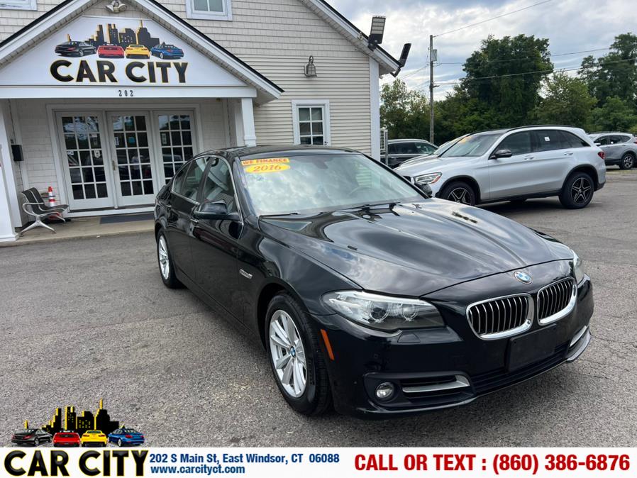 2016 BMW 5 Series 4dr Sdn 528i xDrive AWD, available for sale in East Windsor, Connecticut | Car City LLC. East Windsor, Connecticut