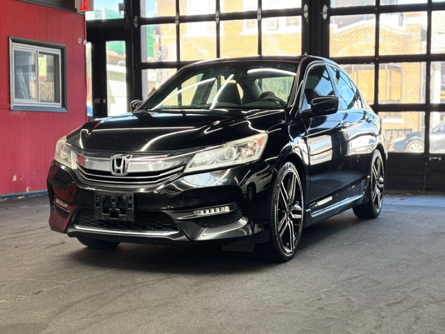 2017 Honda Accord Sedan Sport SE CVT, available for sale in Garfield, New Jersey | Urban Motors Collection. Garfield, New Jersey