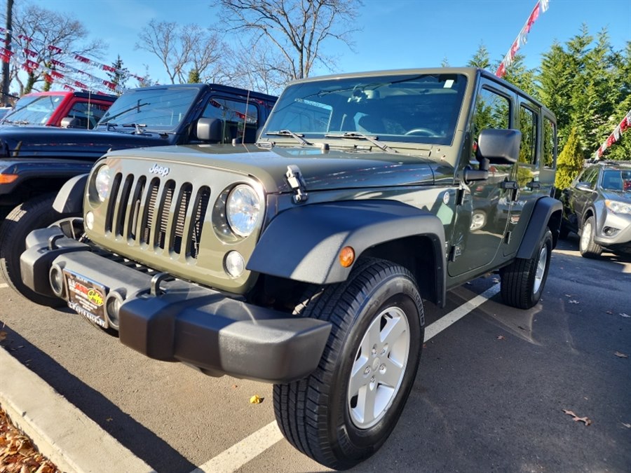 2015 Jeep Wrangler Unlimited 4WD 4dr Sport, available for sale in Islip, New York | L.I. Auto Gallery. Islip, New York