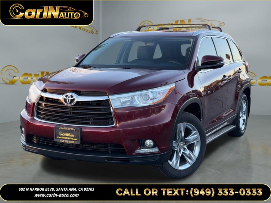 2015 Toyota Highlander FWD 4dr V6 Limited Platinum (Natl), available for sale in Santa Ana, California | Carin Auto. Santa Ana, California