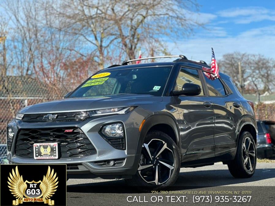 Used Chevrolet Trailblazer FWD 4dr RS 2021 | RT 603 Auto Mall. Irvington, New Jersey