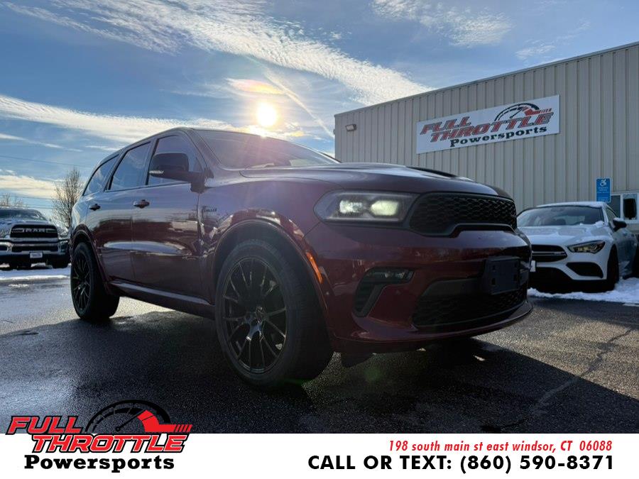 2022 Dodge Durango R/T Plus AWD, available for sale in East Windsor, Connecticut | Full Throttle Power Sports LLC. East Windsor, Connecticut