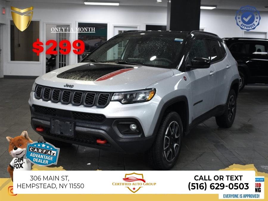 2024 Jeep Compass Trailhawk, available for sale in Hempstead, New York | Certified Auto Group. Hempstead, New York
