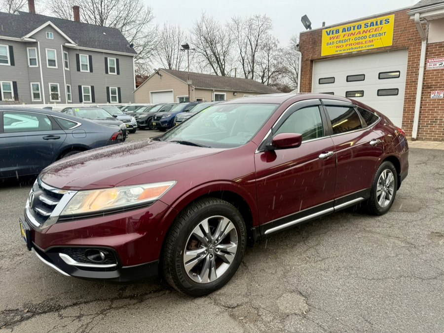 2014 Honda Crosstour EX-L 4WD Navigation, available for sale in Hartford, Connecticut | VEB Auto Sales. Hartford, Connecticut