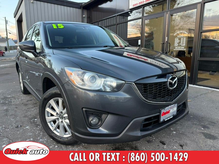 2015 Mazda CX-5 AWD 4dr Auto Touring, available for sale in Bristol, Connecticut | Quick Auto LLC. Bristol, Connecticut