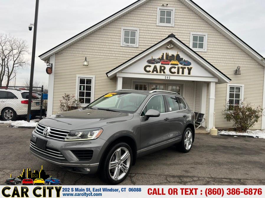2016 Volkswagen Touareg 4dr V6 Lux, available for sale in East Windsor, Connecticut | Car City LLC. East Windsor, Connecticut