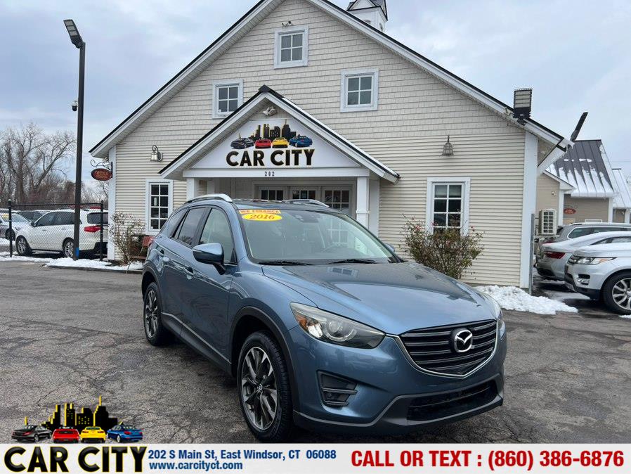 2016 Mazda CX-5 AWD 4dr Auto Grand Touring, available for sale in East Windsor, Connecticut | Car City LLC. East Windsor, Connecticut
