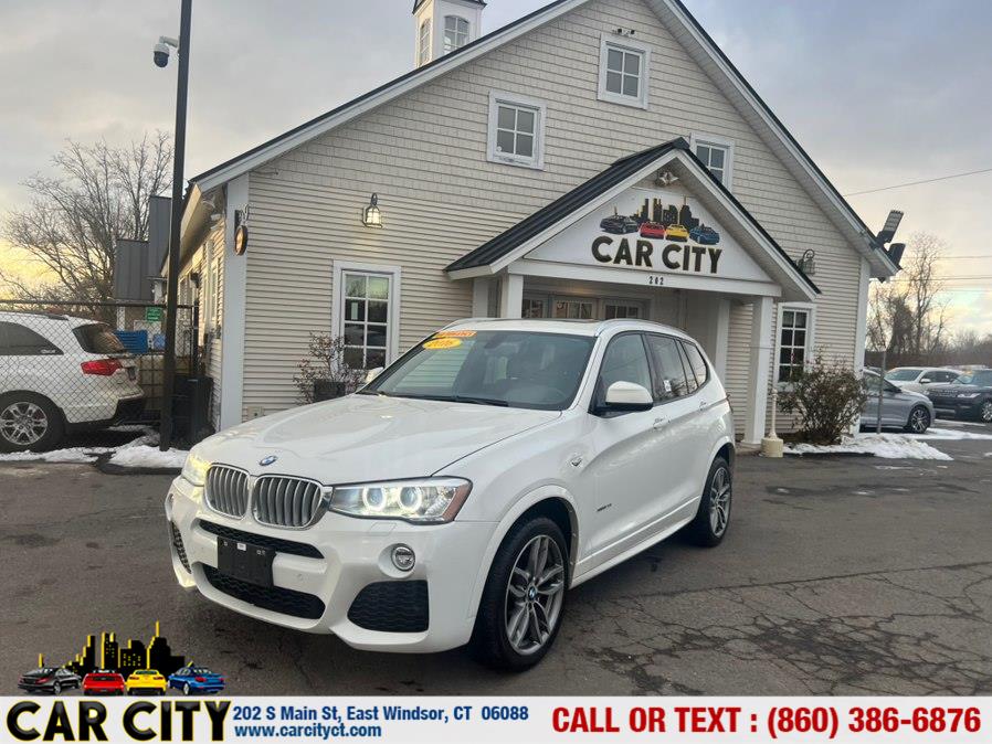 2016 BMW X3 AWD 4dr xDrive28i, available for sale in East Windsor, Connecticut | Car City LLC. East Windsor, Connecticut