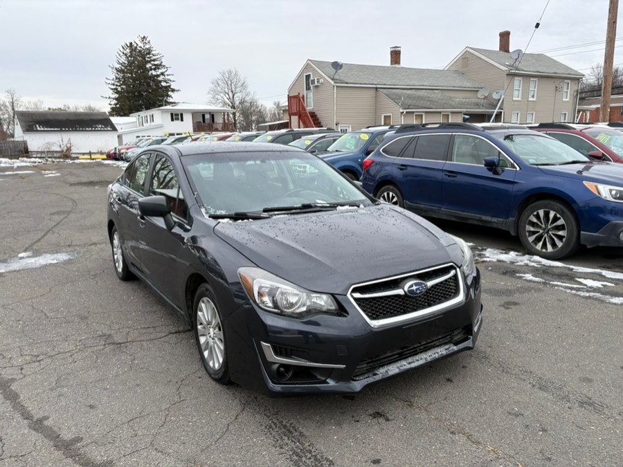 2016 Subaru Impreza Sedan 4dr CVT 2.0i, available for sale in East Windsor, Connecticut | CT Car Co LLC. East Windsor, Connecticut