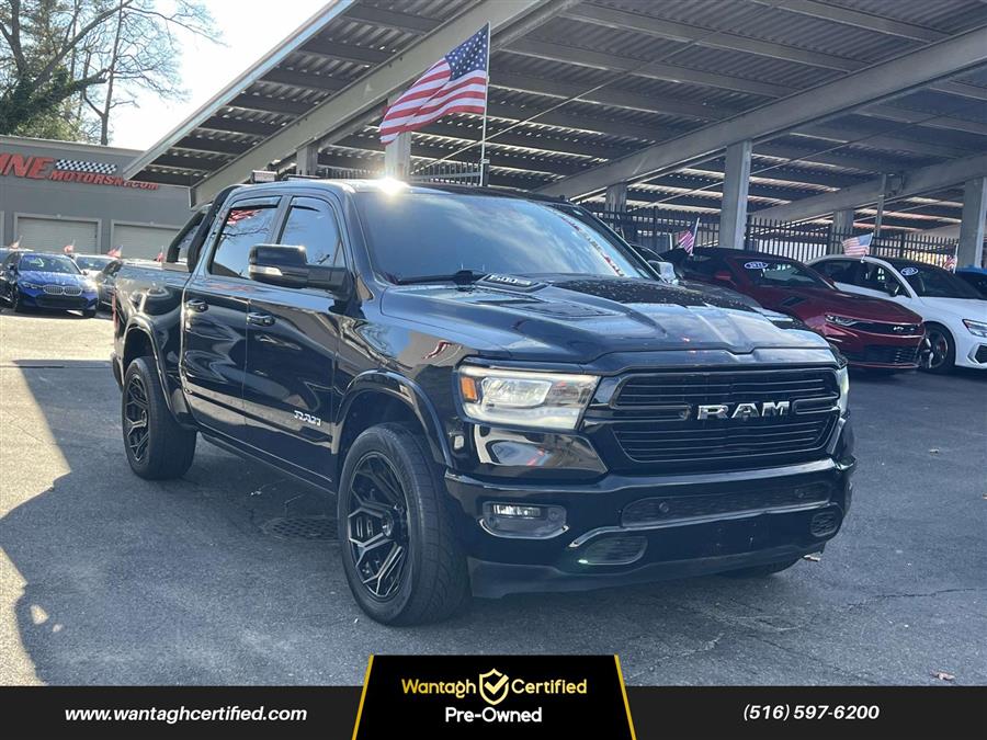 2020 Ram 1500 Laramie 4x4 Crew Cab 5'7" Box, available for sale in Wantagh, New York | Wantagh Certified. Wantagh, New York