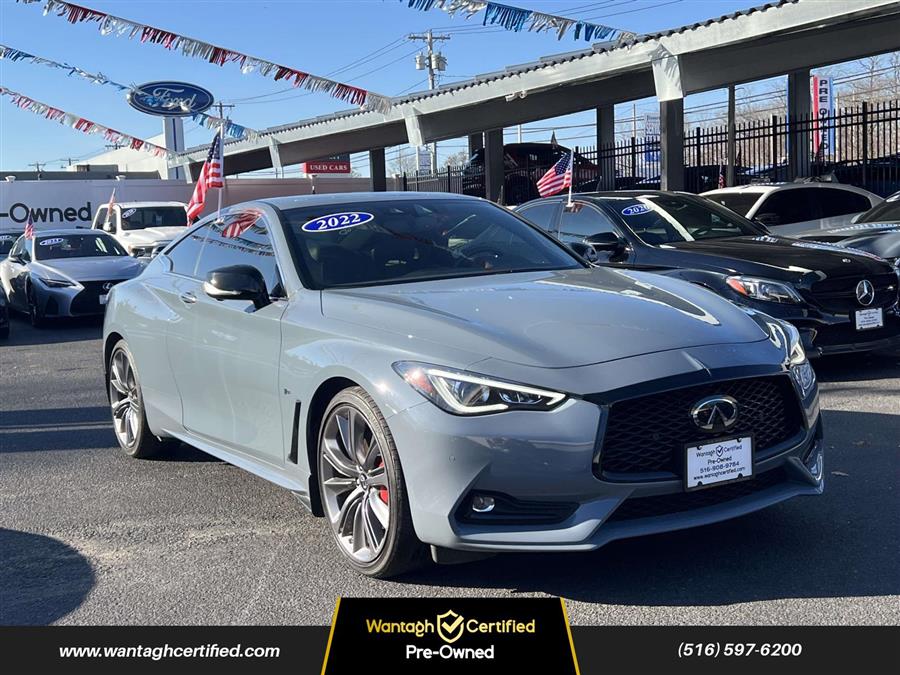 2022 Infiniti Q60 RED SPORT 400 AWD, available for sale in Wantagh, New York | Wantagh Certified. Wantagh, New York