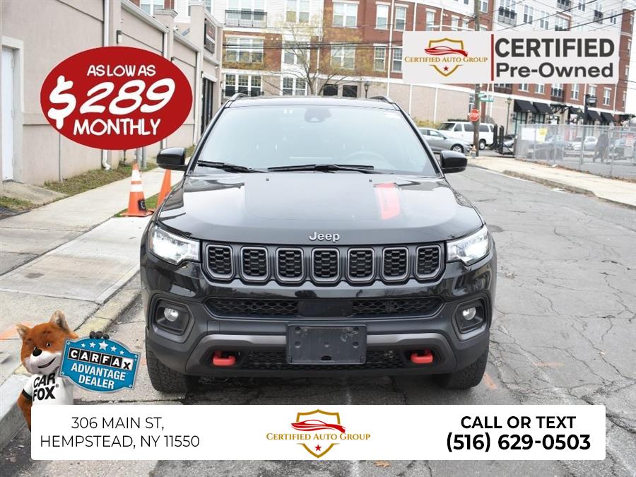 2024 Jeep Compass Trailhawk, available for sale in Hempstead, New York | Certified Automotive Group. Hempstead, New York