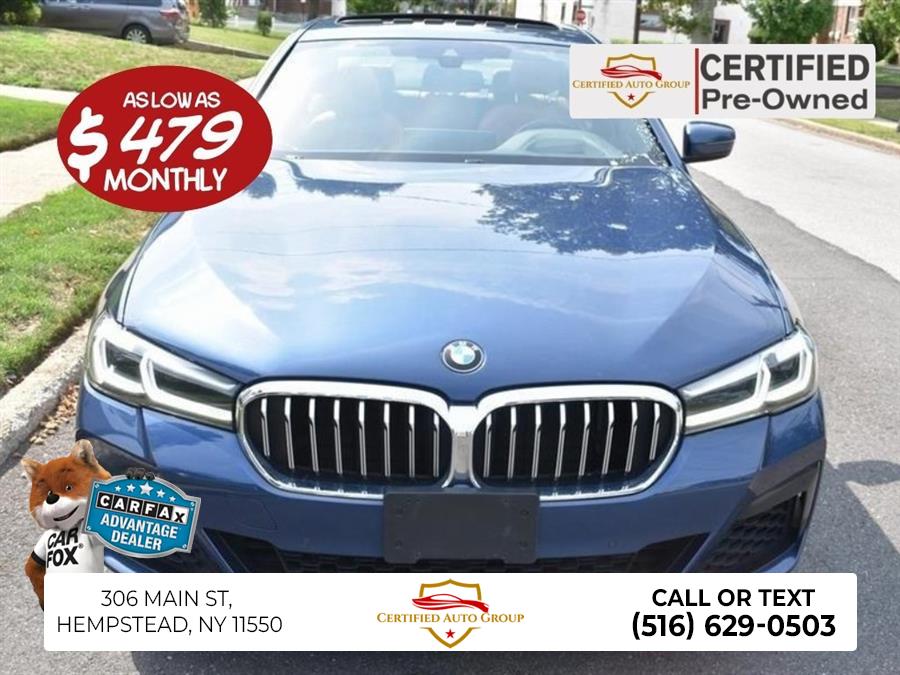 2023 BMW 5 Series 540i xDrive, available for sale in Hempstead, New York | Certified Automotive Group. Hempstead, New York