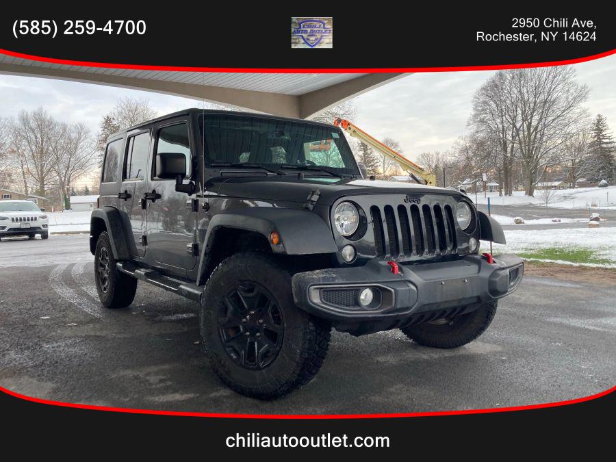 Used Jeep Wrangler Unlimited Willys Wheeler Sport Utility 4D 2016 | Auto Hunter CNY. Wolcott, New York