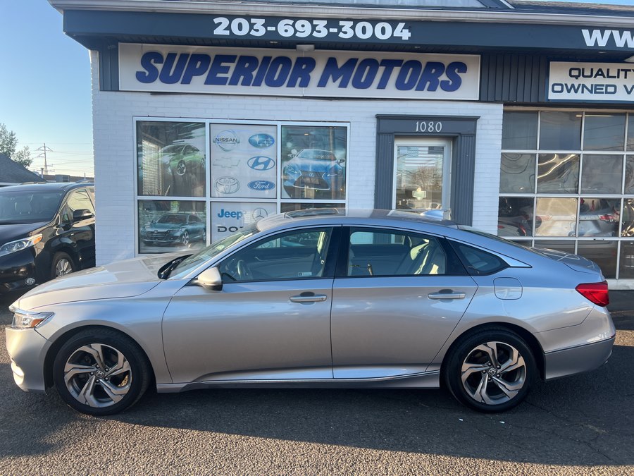 2018 Honda Accord Sedan EX-L 1.5T CVT, available for sale in Milford, Connecticut | Korhan LLC DBA Superior Motors. Milford, Connecticut