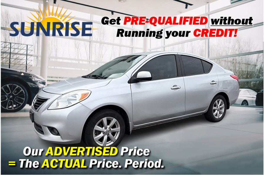 Used Nissan Versa 4dr Sdn CVT 1.6 SL 2012 | Sunrise Auto Sales. Rosedale, New York