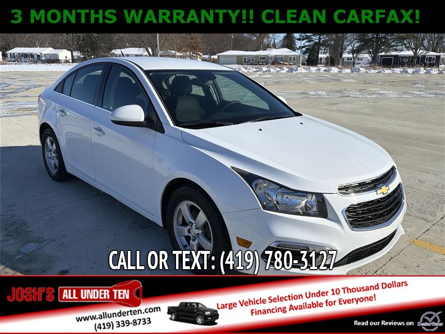 Used 2016 Chevrolet Cruze Limited in Elida, Ohio | Josh's All Under Ten LLC. Elida, Ohio