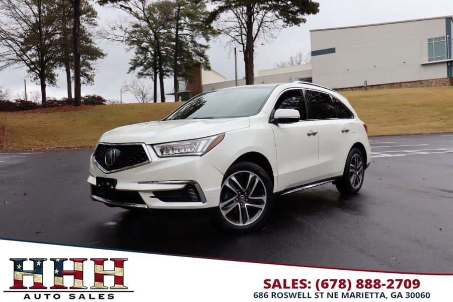 2017 Acura Mdx ADVANCE, available for sale in Marietta, Georgia | HHH Auto Sales LLC. Marietta, Georgia