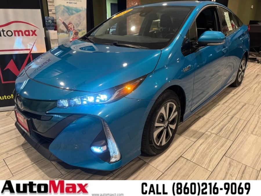 2018 Toyota Prius Prime Advanced (Natl), available for sale in West Hartford, Connecticut | AutoMax. West Hartford, Connecticut