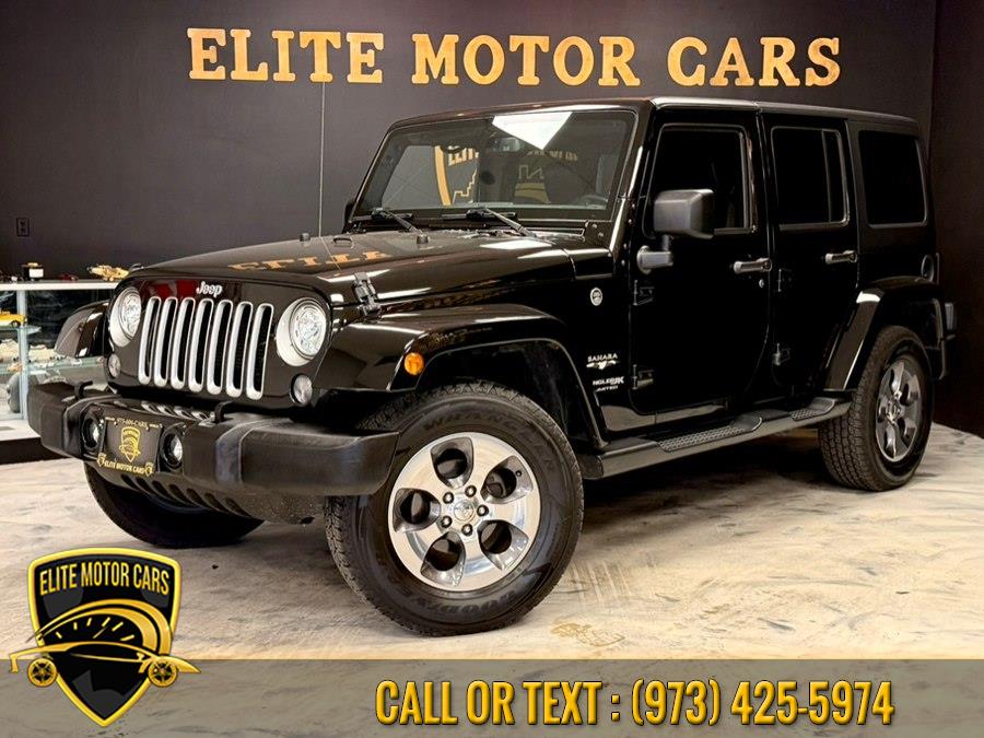 Used 2018 Jeep Wrangler JK Unlimited in Newark, New Jersey | Elite Motor Cars. Newark, New Jersey