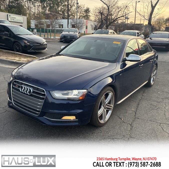 2014 Audi S4 4dr Sdn S Tronic Premium Plus, available for sale in Wayne, New Jersey | Haus of Lux. Wayne, New Jersey