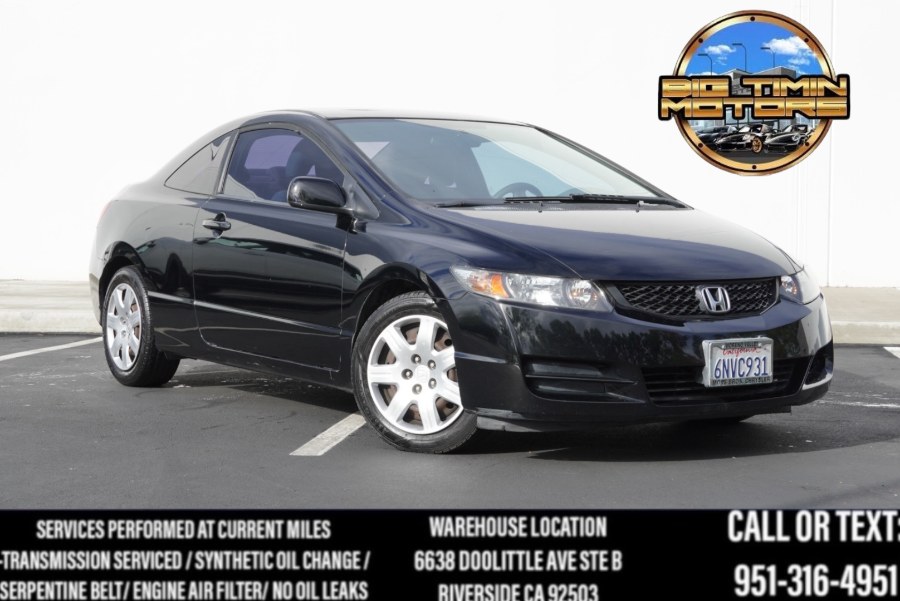 2011 Honda Civic Cpe 2dr Auto LX, available for sale in Riverside, California | Big Timin Motors LLC. Riverside, California