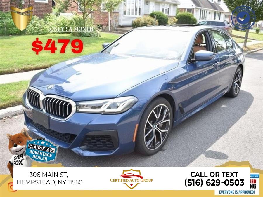 2023 BMW 5 Series 540i xDrive, available for sale in Hempstead, New York | Certified Auto Group. Hempstead, New York