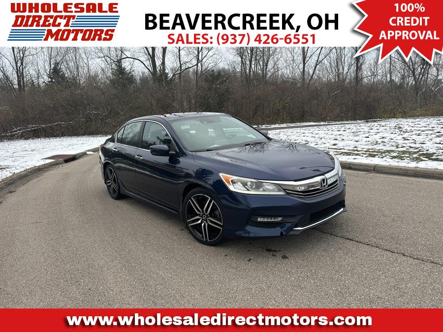 Used Honda Accord Sedan Sport CVT w/Honda Sensing 2017 | Wholesale Direct Motors. Beavercreek, Ohio