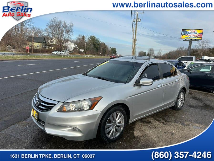 2011 Honda Accord Sdn 4dr V6 Auto EX, available for sale in Berlin, Connecticut | Berlin Auto Sales LLC. Berlin, Connecticut