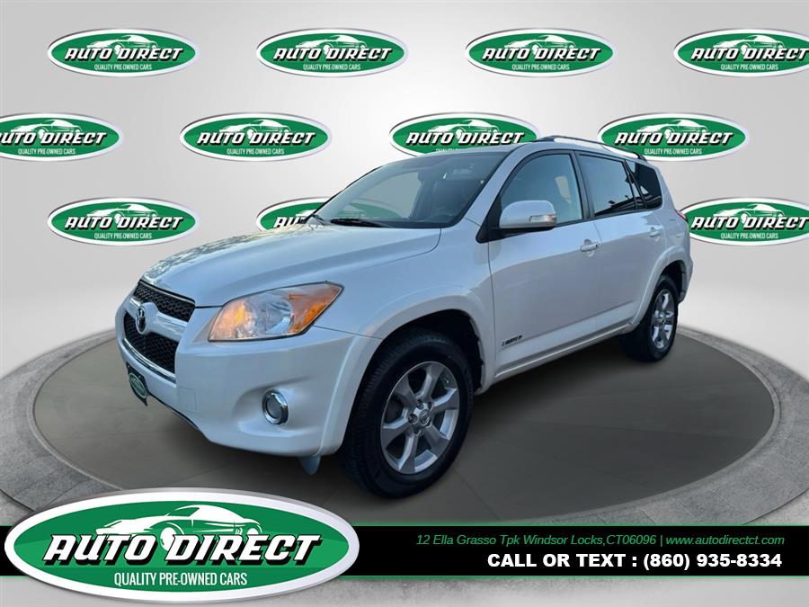 2012 Toyota RAV4 FWD 4dr I4 Limited (Natl), available for sale in Windsor Locks, Connecticut | Auto Direct LLC. Windsor Locks, Connecticut