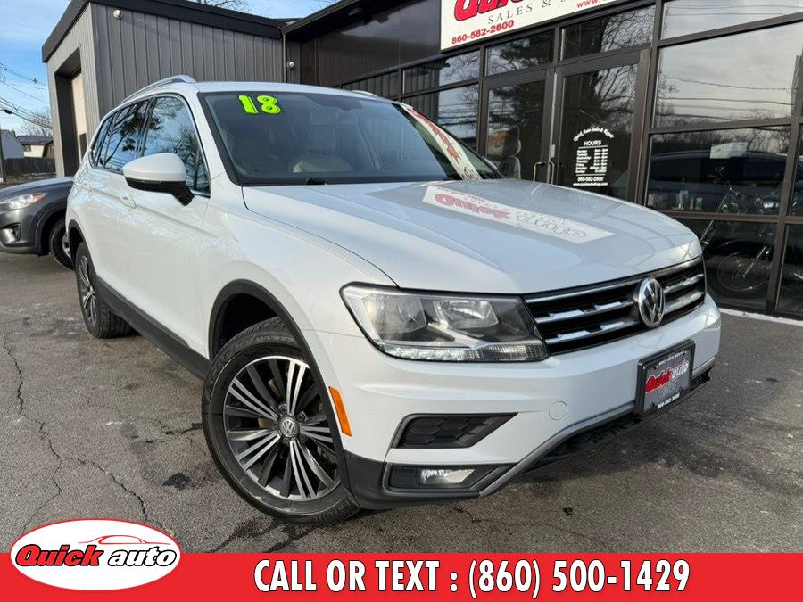 Used Volkswagen Tiguan 2.0T SEL 4MOTION 2018 | Quick Auto LLC. Bristol, Connecticut
