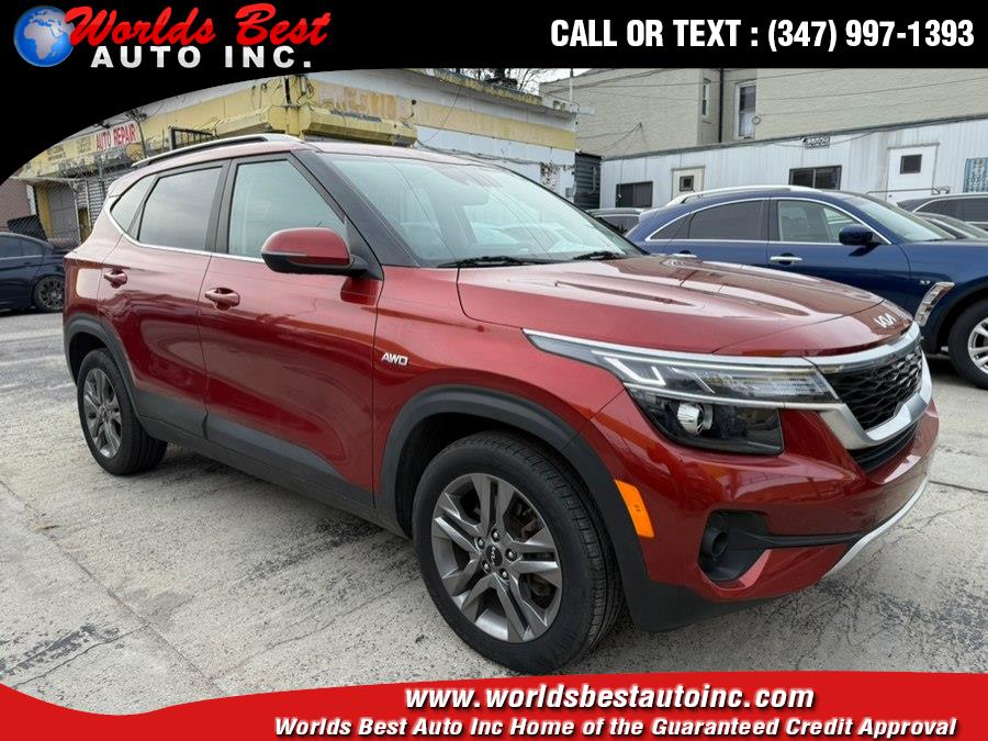 2022 Kia Seltos S IVT AWD, available for sale in Brooklyn, New York | Worlds Best Auto Inc. Brooklyn, New York