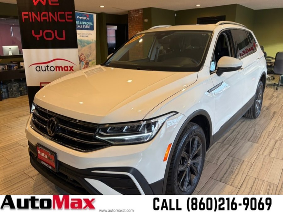 2022 Volkswagen Tiguan 2.0T SE 4MOTION, available for sale in West Hartford, Connecticut | AutoMax. West Hartford, Connecticut