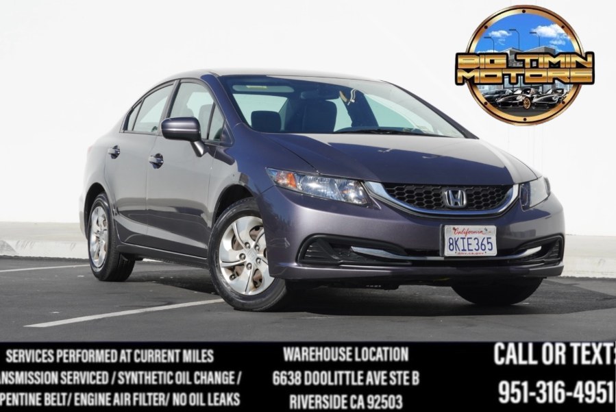 Used 2014 Honda Civic Sedan LX in Riverside, California | Big Timin Motors LLC. Riverside, California