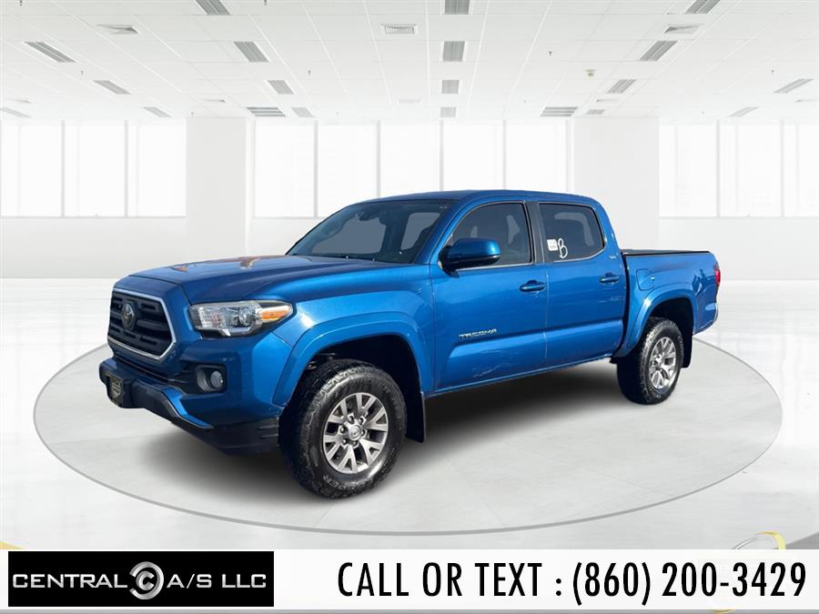 2018 Toyota Tacoma SR5 Double Cab 5'' Bed V6 4x4 AT (Natl), available for sale in East Windsor, Connecticut | Central A/S LLC. East Windsor, Connecticut