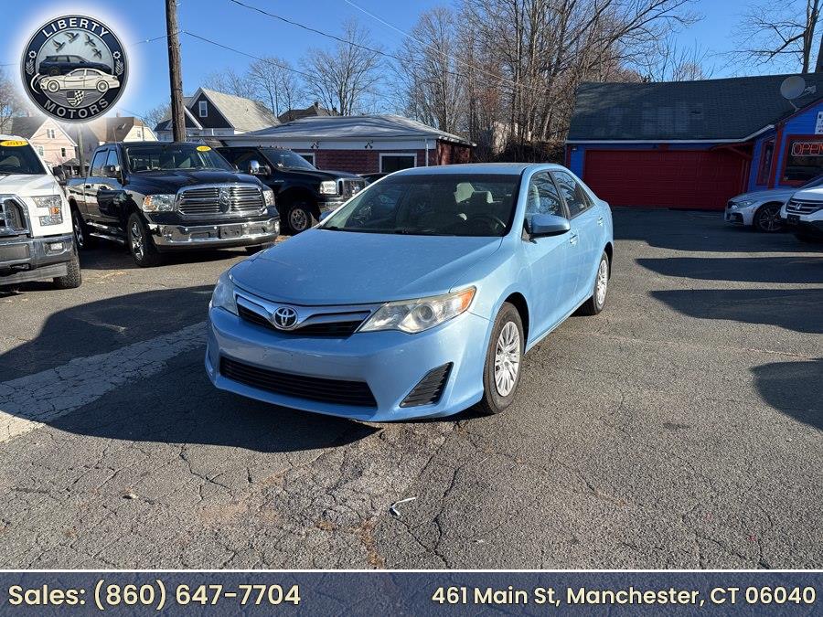 2012 Toyota Camry 4dr Sdn I4 Auto LE, available for sale in Manchester, Connecticut | Liberty Motors. Manchester, Connecticut