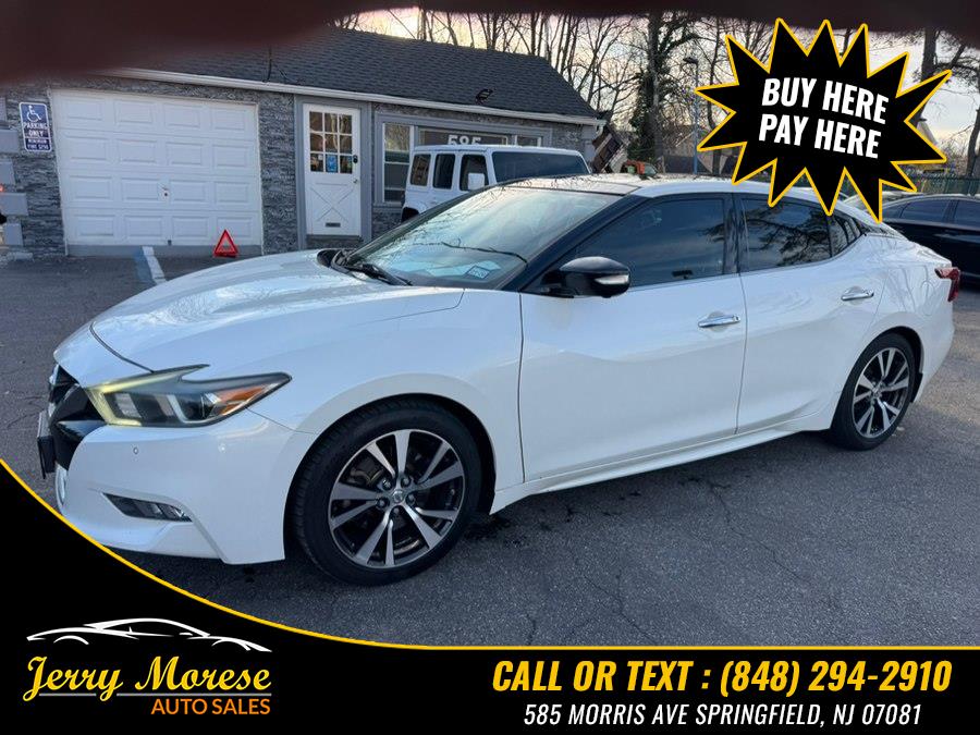 Used 2016 Nissan Maxima in Springfield, New Jersey | Jerry Morese Auto Sales. Springfield, New Jersey