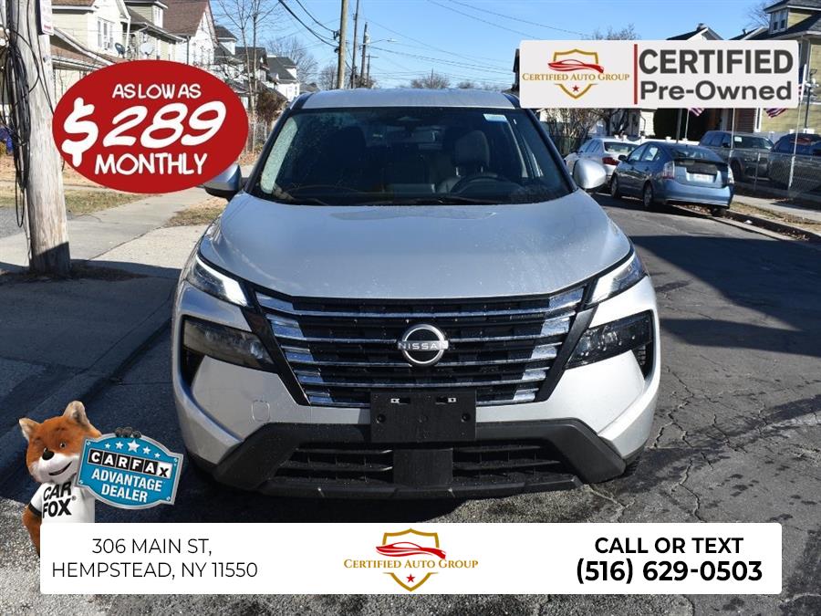 2024 Nissan Rogue SV, available for sale in Hempstead, New York | Certified Auto Group. Hempstead, New York