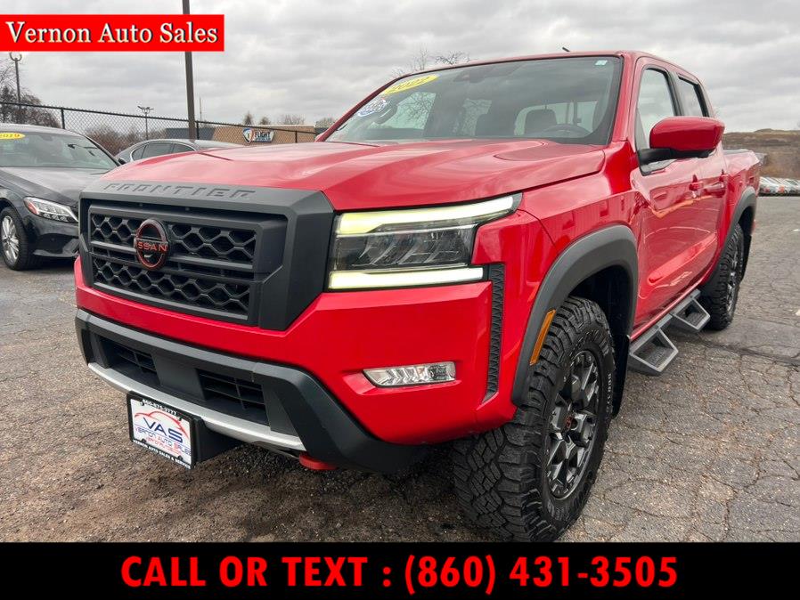 2022 Nissan Frontier Crew Cab 4x4 SV Auto, available for sale in Manchester, Connecticut | Vernon Auto Sale & Service. Manchester, Connecticut