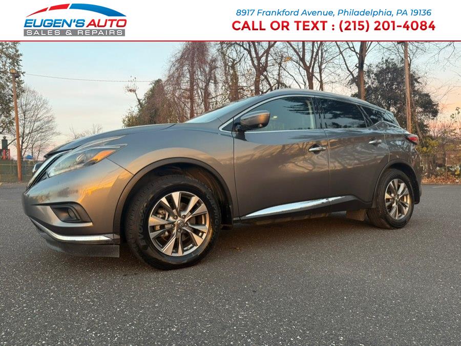 2018 Nissan Murano FWD SV, available for sale in Philadelphia, Pennsylvania | Eugen's Auto Sales & Repairs. Philadelphia, Pennsylvania