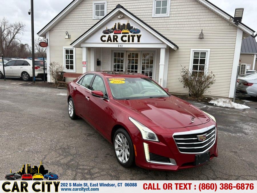 2015 Cadillac CTS Sedan 4dr Sdn 3.6L Luxury AWD, available for sale in East Windsor, Connecticut | Car City LLC. East Windsor, Connecticut