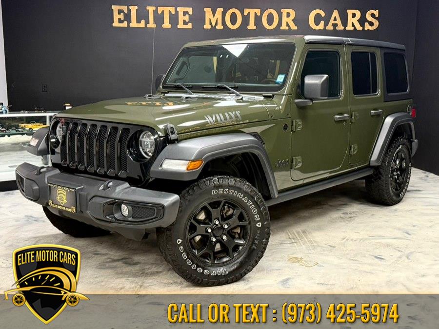 Used 2021 Jeep Wrangler in Newark, New Jersey | Elite Motor Cars. Newark, New Jersey